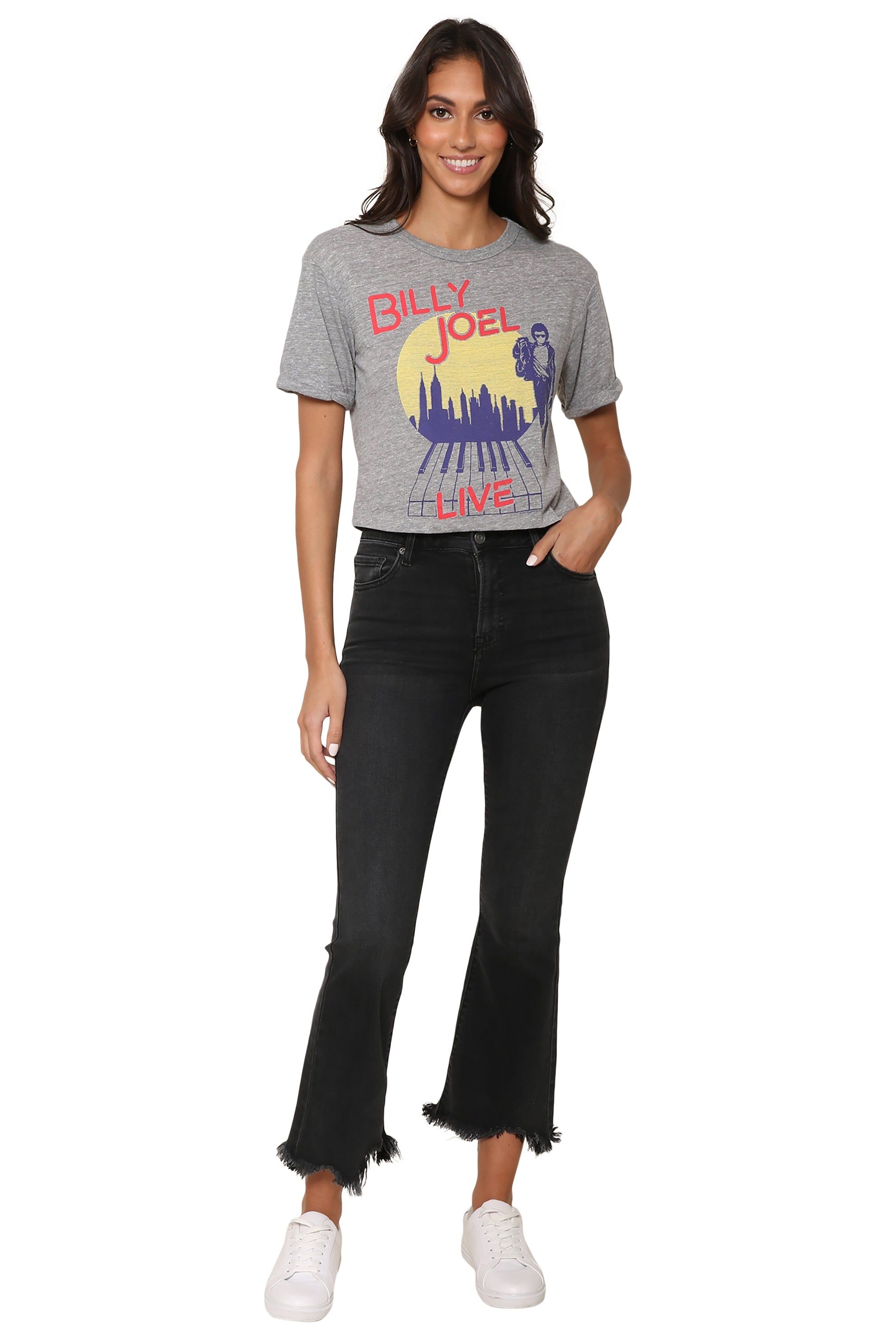 Billy Joel Cuff Sleeve Tee sold by Mixology product image thumbnail 2