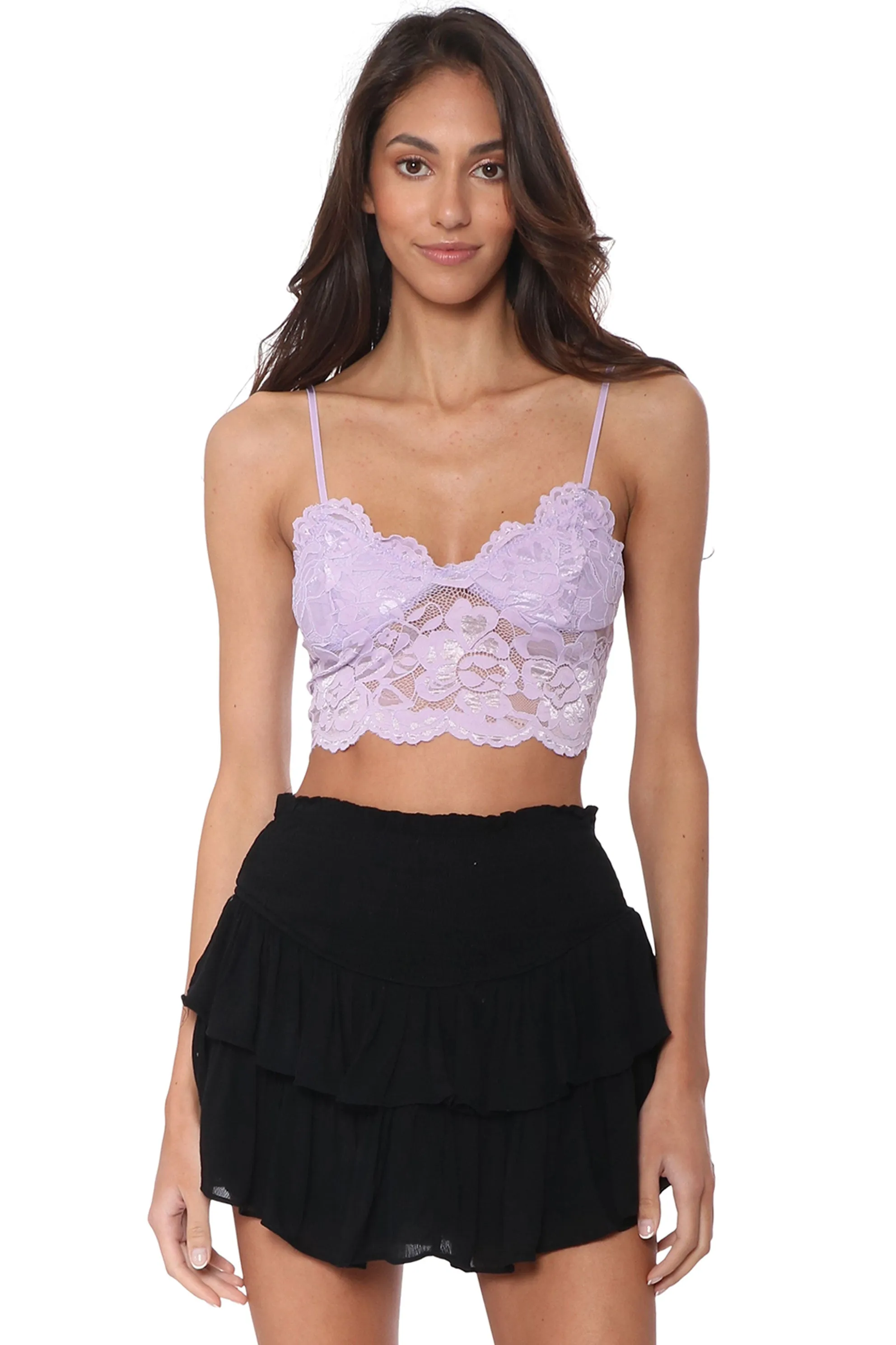 Grace Lace Crop Top sold by Mixology product image thumbnail 3