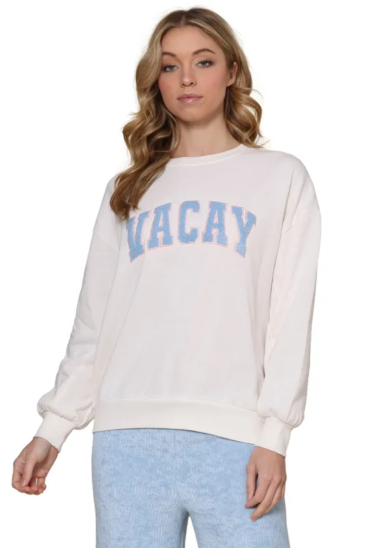 Oversized Vacay Sweatshirt made by Mixology