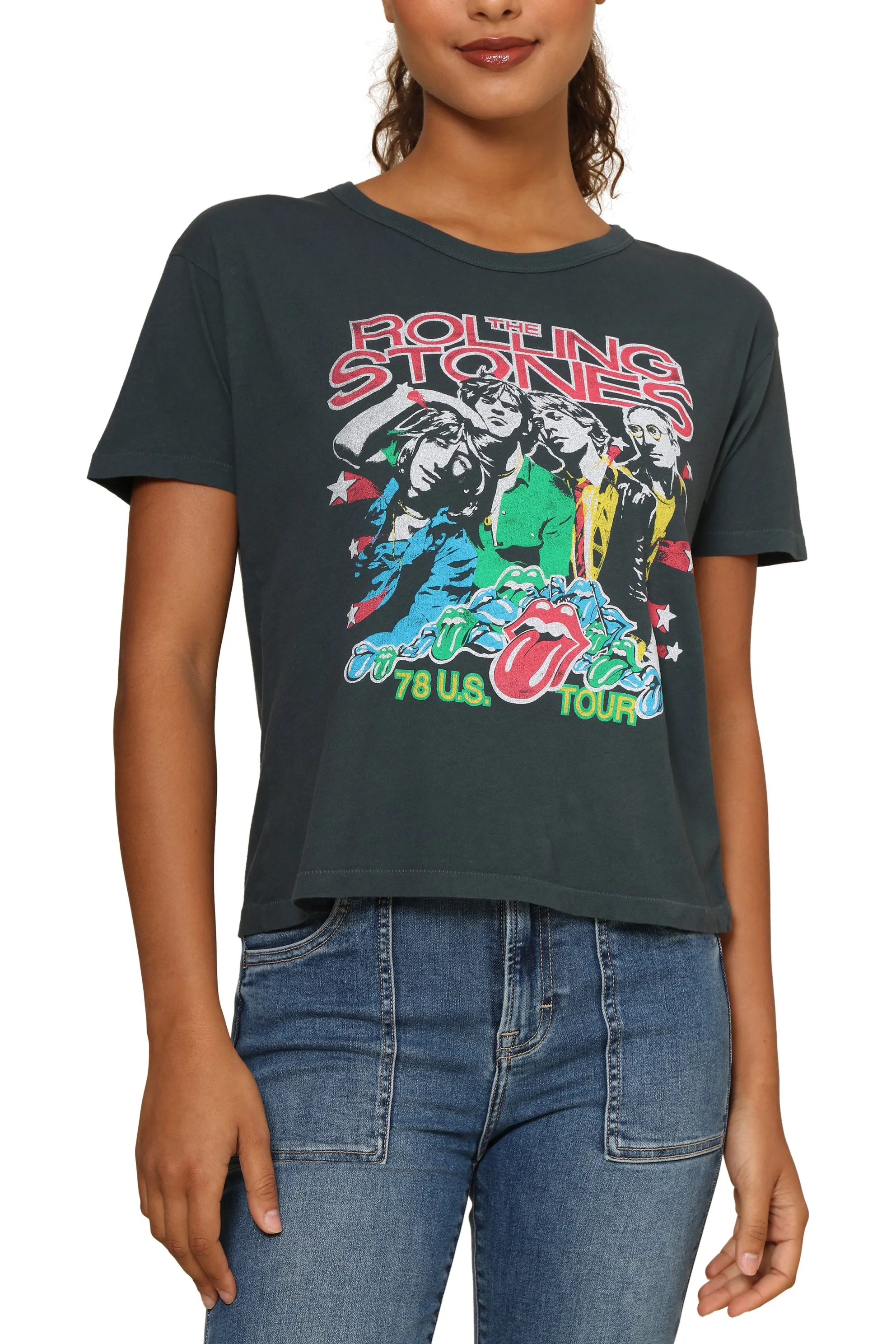Rolling Stones 78 Us Tour Tee sold by Mixology product image thumbnail 3