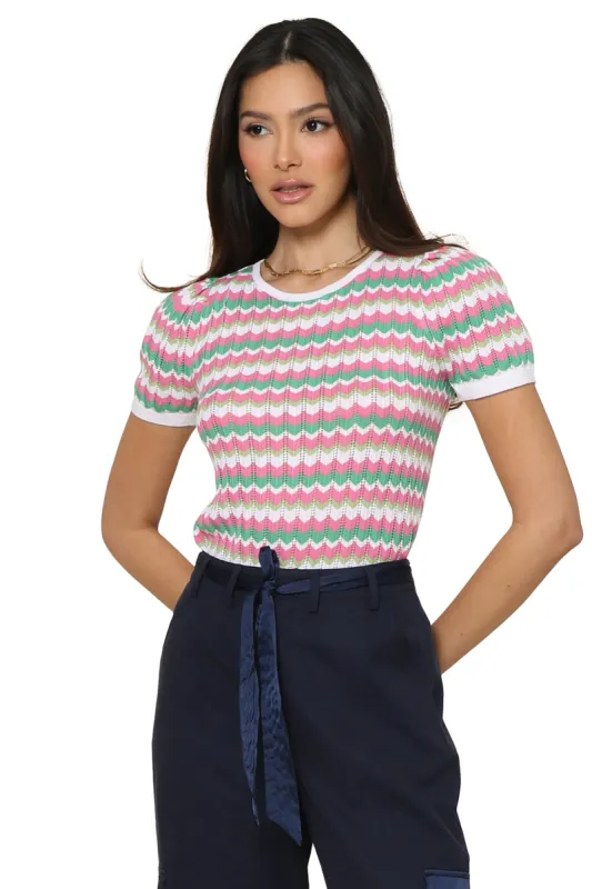 Chevron Sweater Tee made by Design History