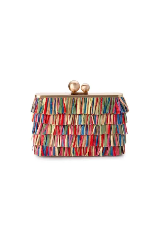 Carlita Fringed Shoulder Bag sold by Mixology