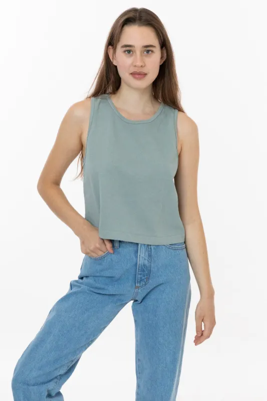 1833GD - Garment Dye Mid-Tank sold by los angeles apparel