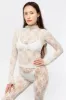 FNS306 - Floral Lace Long Sleeve Top sold by los angeles apparel
