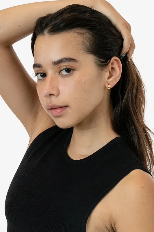 EARHOOPXS - Mini Dome Hoop 10mm Earrings sold by los angeles apparel