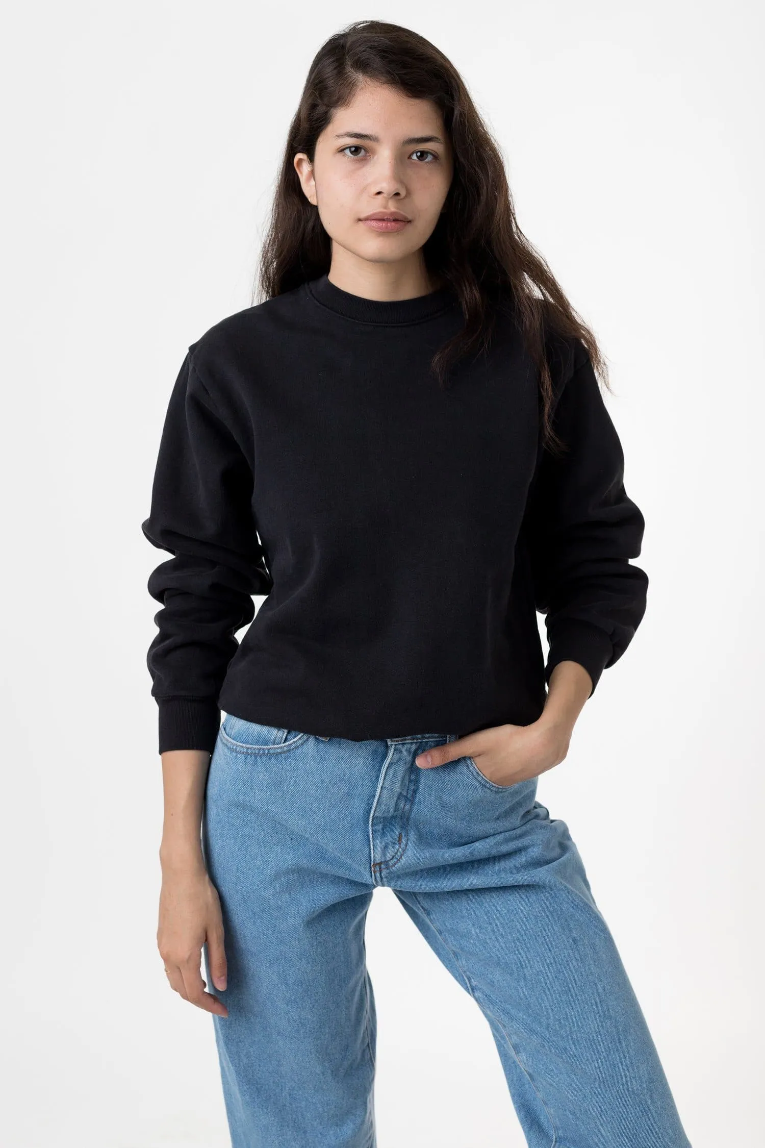 MWT07GD Unisex - Long Sleeve Garment Dye French Terry Pullover sold by los angeles apparel