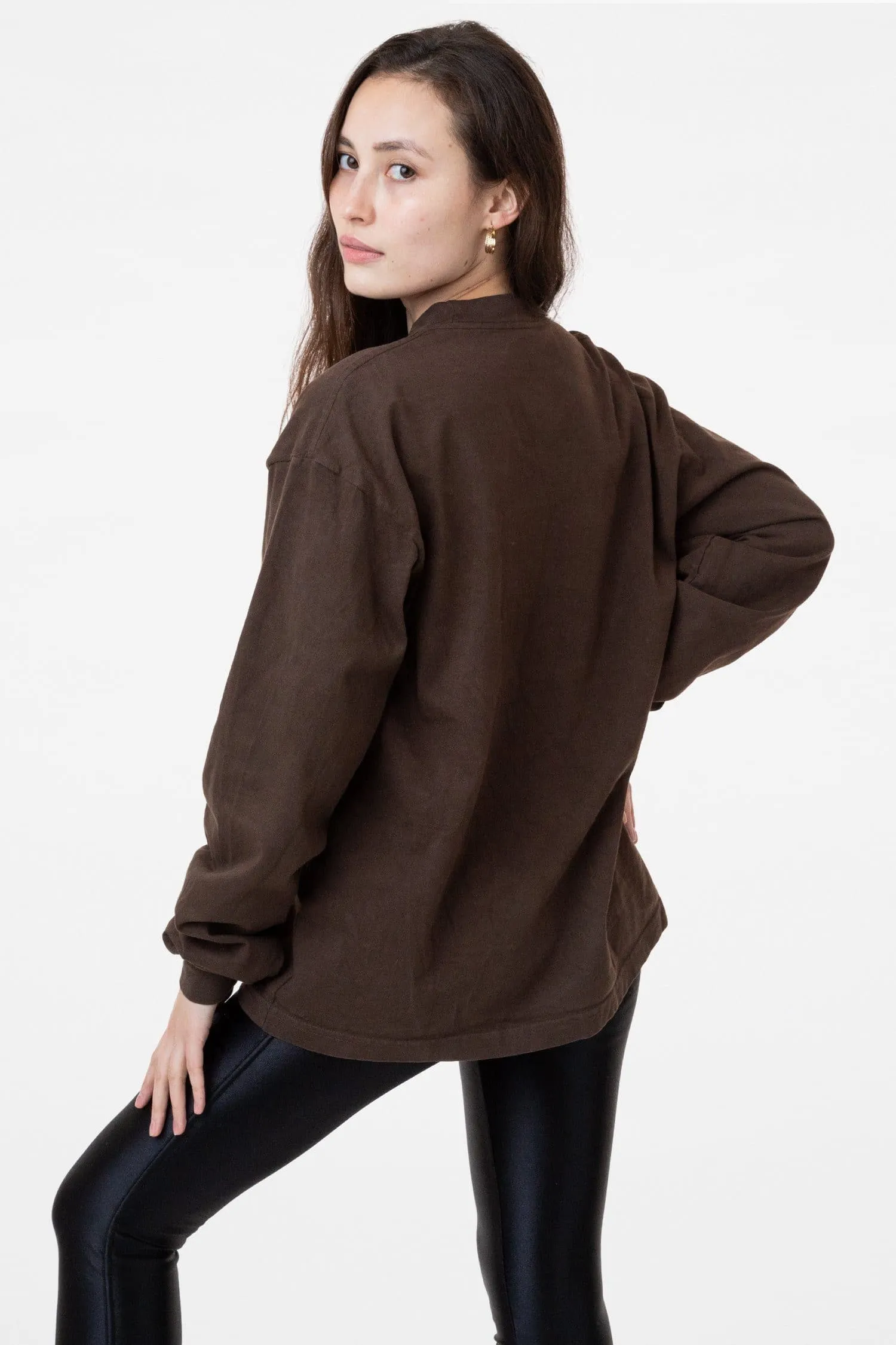 1210GD Unisex - 8.5 oz. Heavy Jersey Boxy Work Shirt sold by los angeles apparel product image thumbnail 4
