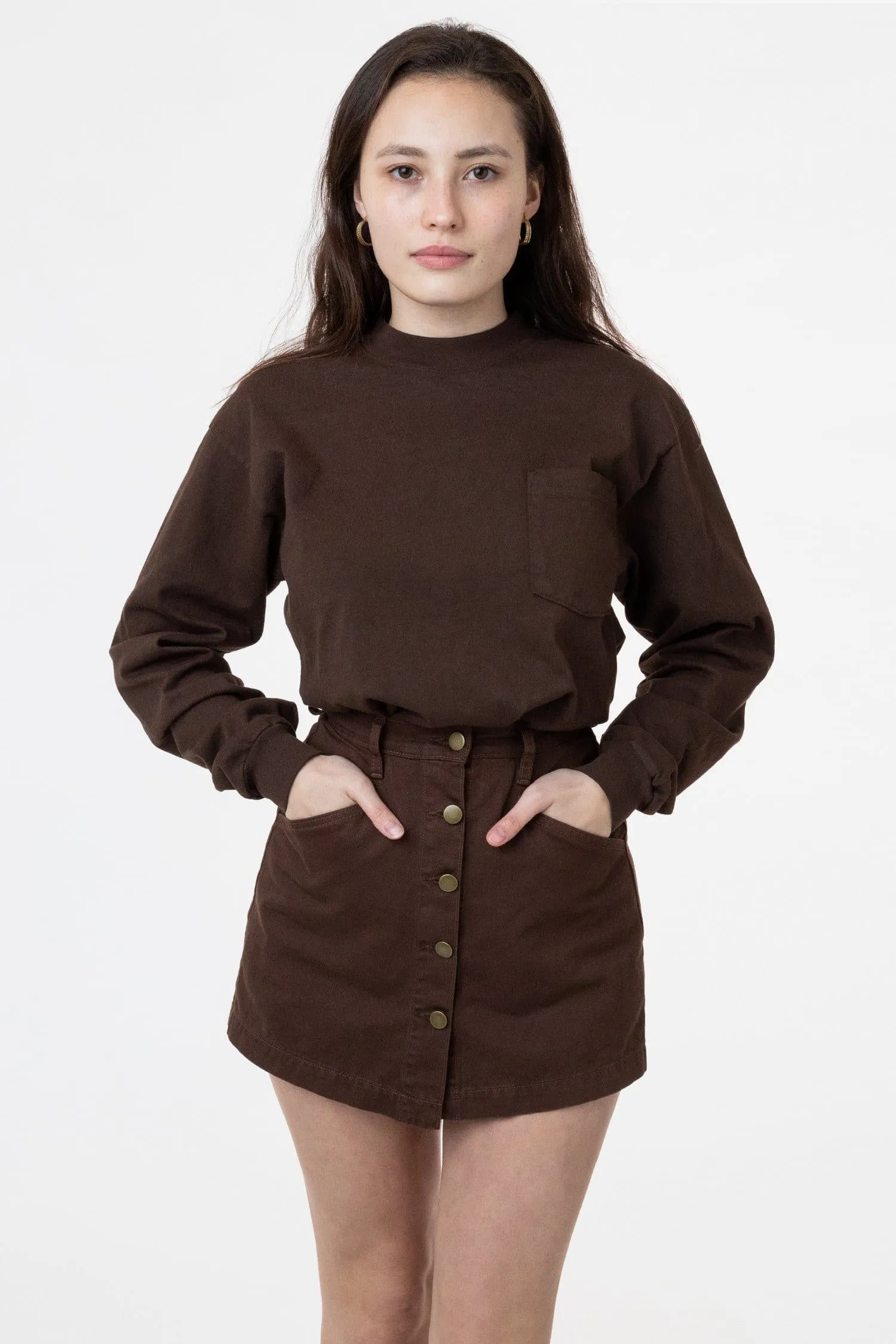 1210GD Unisex - 8.5 oz. Heavy Jersey Boxy Work Shirt sold by los angeles apparel product image thumbnail 2