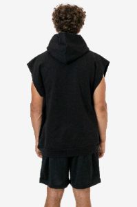 HF-08 - 14 oz. Heavy Fleece Sleeveless Hooded Pullover sold by los angeles apparel