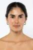 JWLSM - Small Moon Hoop Earrings sold by los angeles apparel