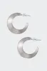 JWLSM - Small Moon Hoop Earrings sold by los angeles apparel