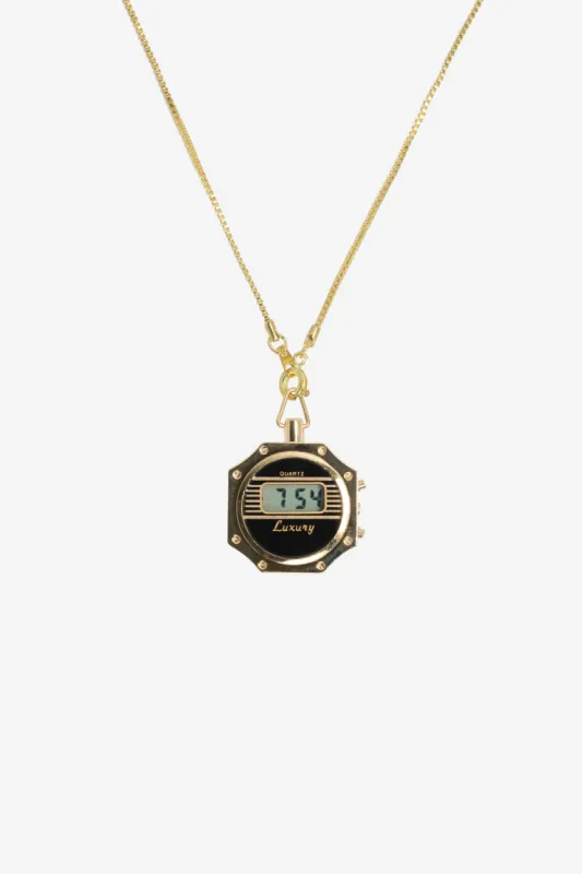 NCKWCHBL - Necklace Bolt Watch made by los angeles apparel