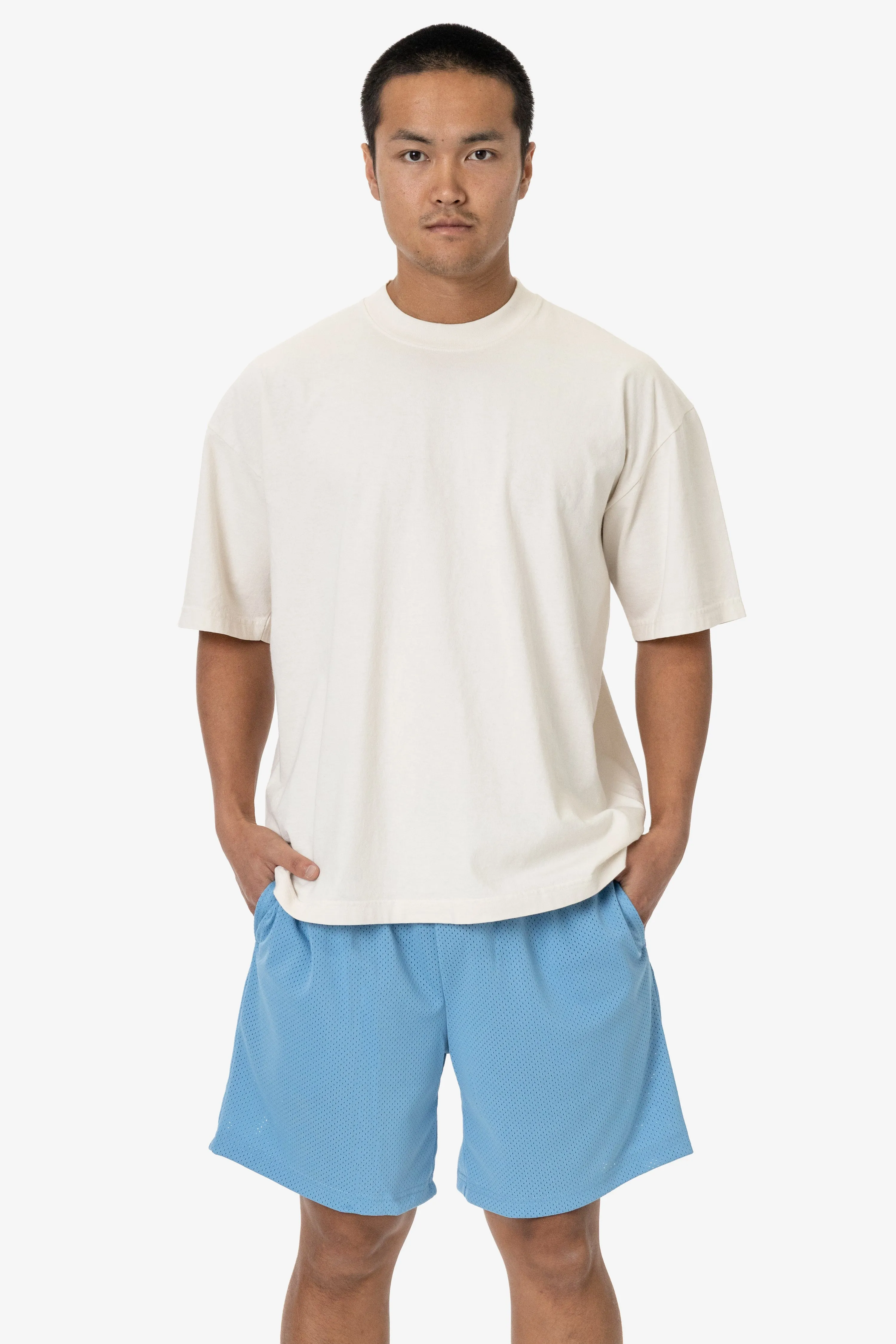 PRM442 - Pro Mesh Gym Shorts sold by los angeles apparel product image thumbnail 5