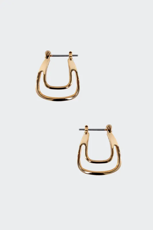 JWLHS - Horse Shoe Earrings sold by los angeles apparel