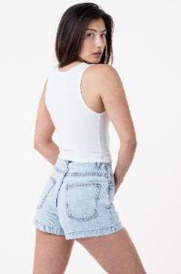 4308 - Baby Rib Crop Tank sold by los angeles apparel