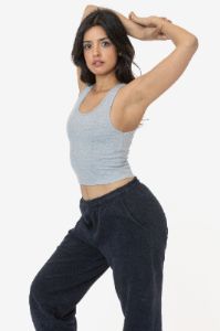 4308 - Baby Rib Crop Tank sold by los angeles apparel