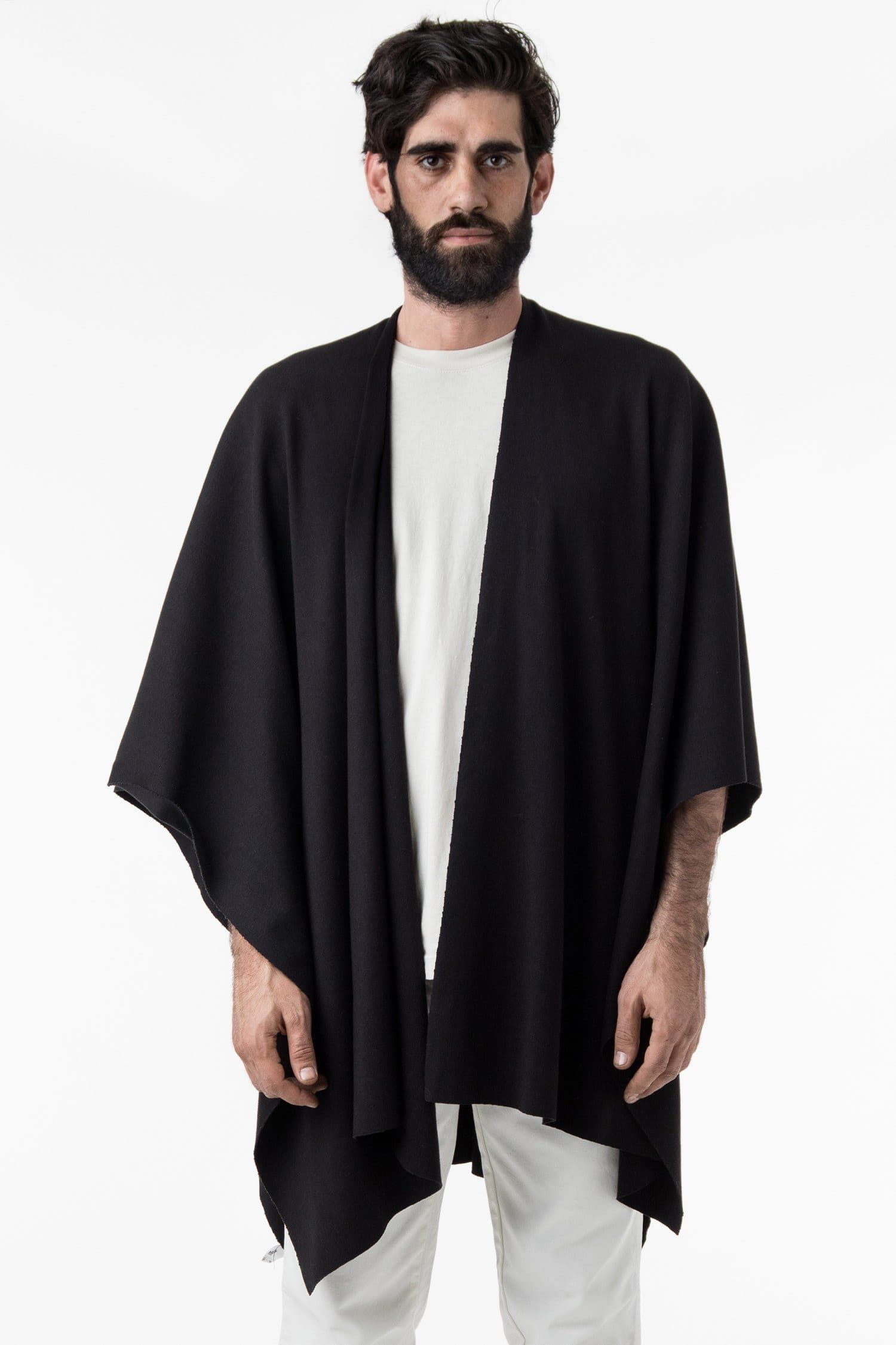 RHFR399GD - Heavy Cotton Rib Poncho sold by los angeles apparel