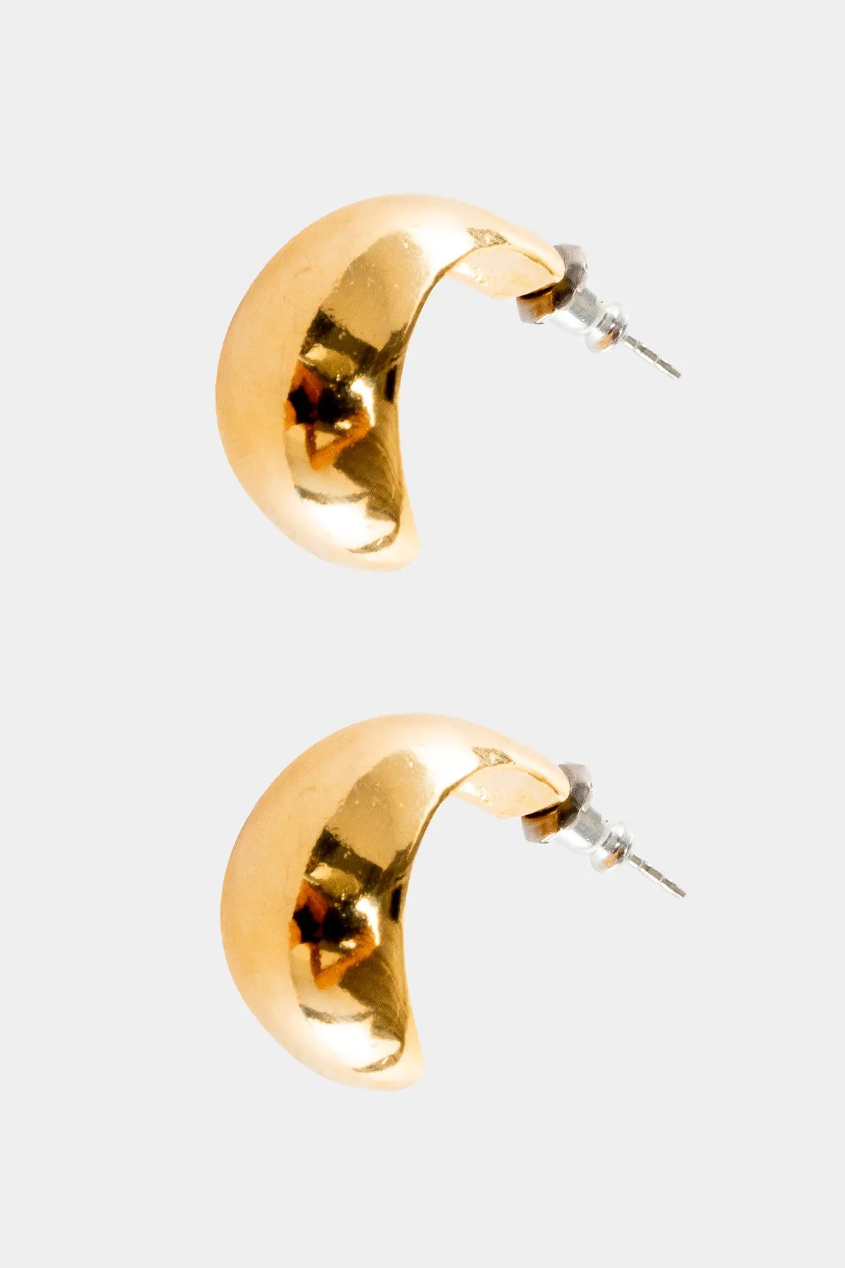 JWLLD - Large Dome Earrings sold by los angeles apparel product image thumbnail 3