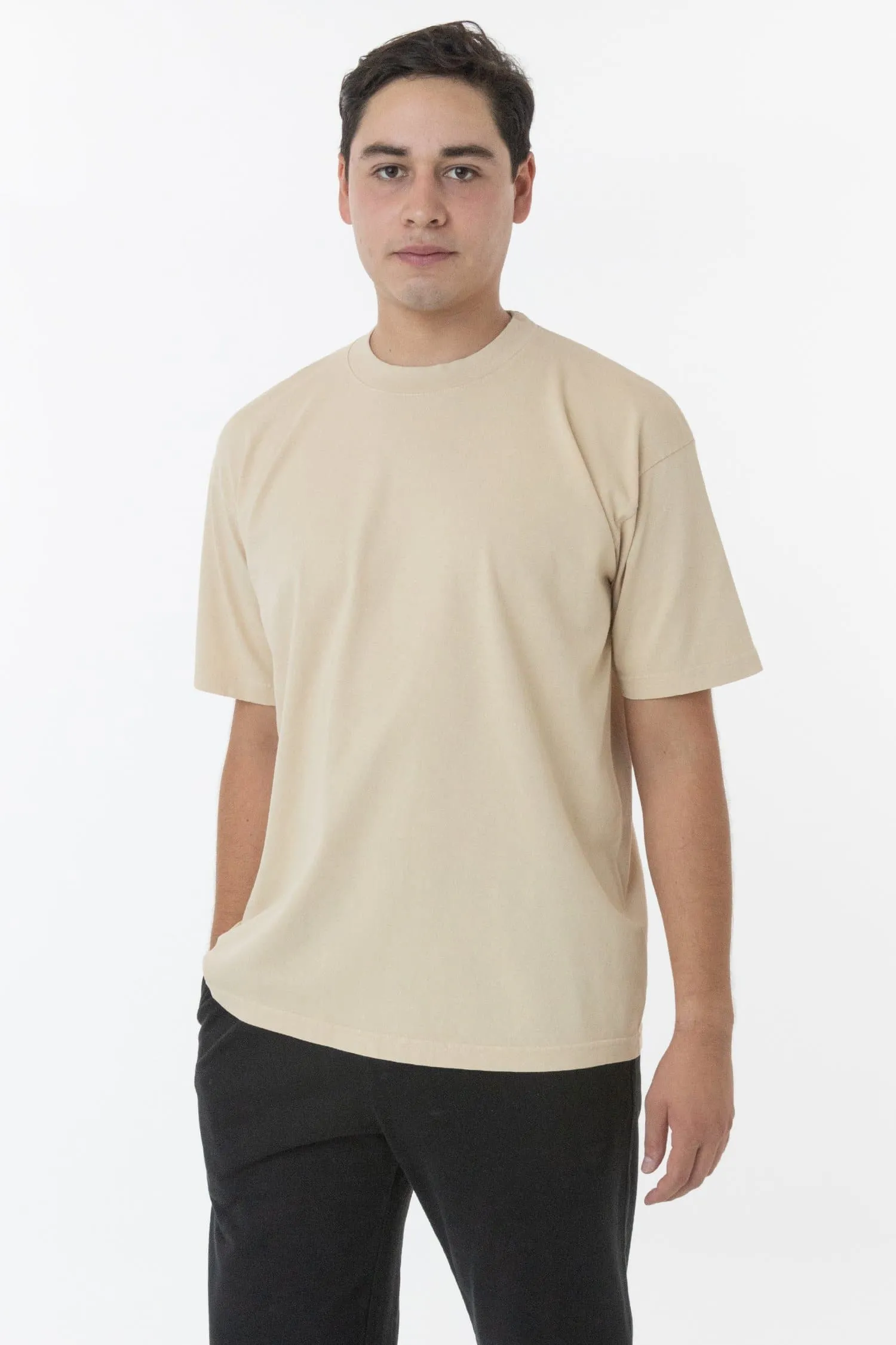 The 1801 - 6.5oz Garment Dye Crew Neck T-Shirt (3XL) sold by los angeles apparel