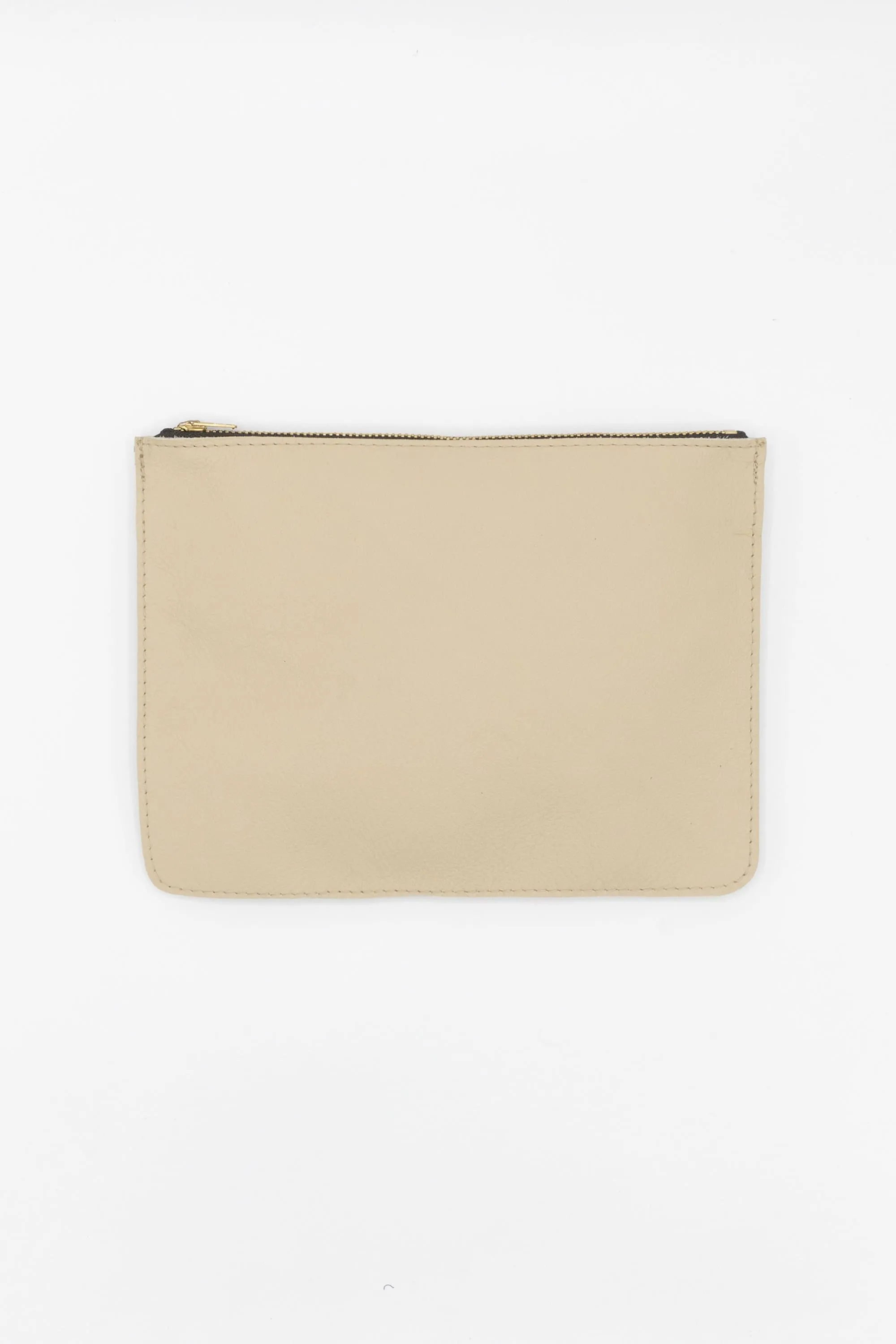 RLH3434 - Small Leather Zip Pouch sold by los angeles apparel product image thumbnail 2