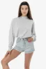 1827GD Unisex - Oversized Long Sleeve High Mockneck T-Shirt sold by los angeles apparel
