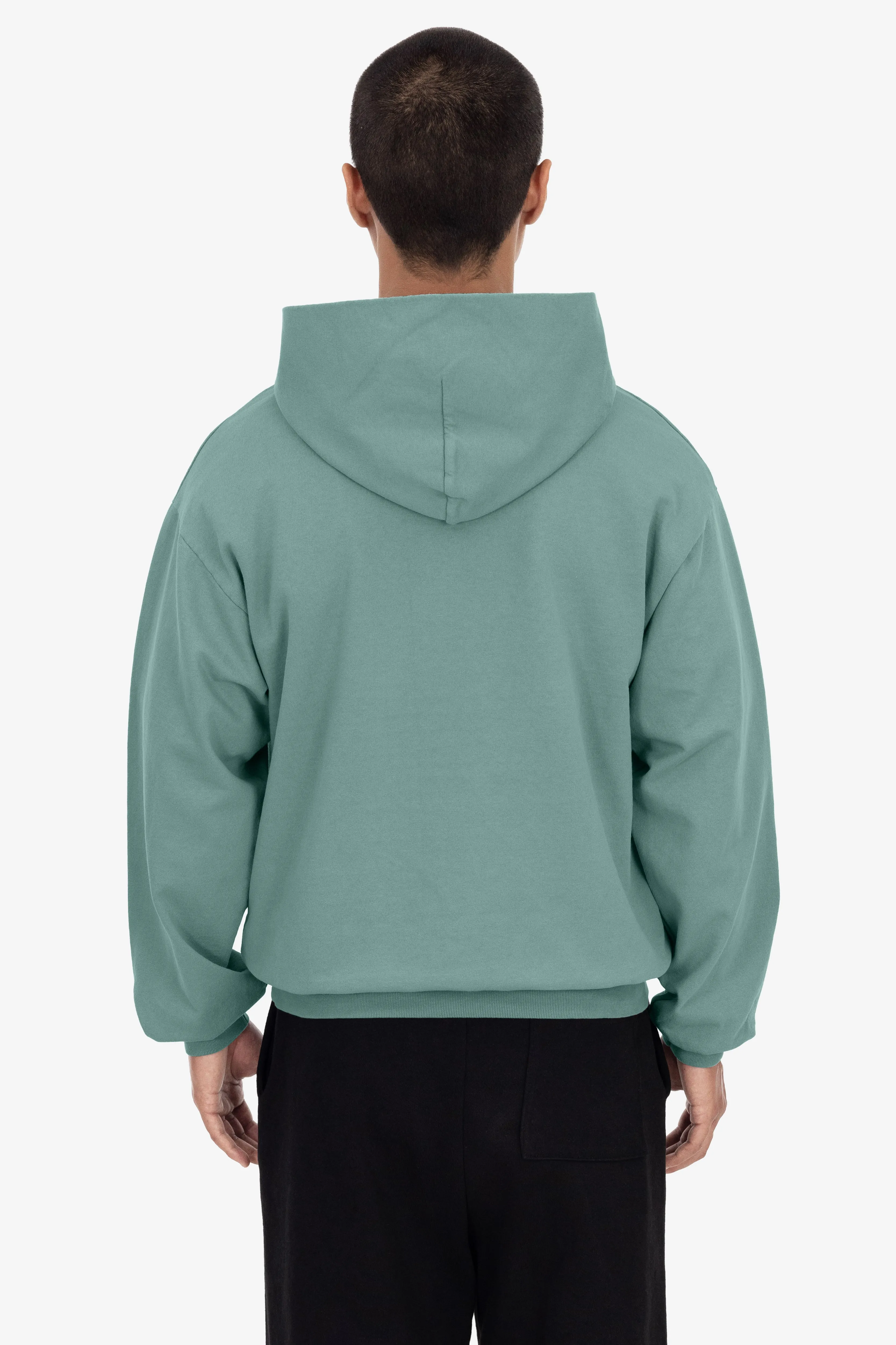 MWT09GD - Long Sleeve Garment Dye French Terry Pullover Hoodie sold by los angeles apparel product image thumbnail 2