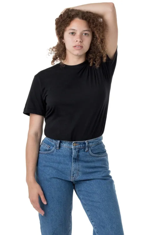 FF01 Amazon - Poly-Cotton Crew Neck T-Shirt made by los angeles apparel