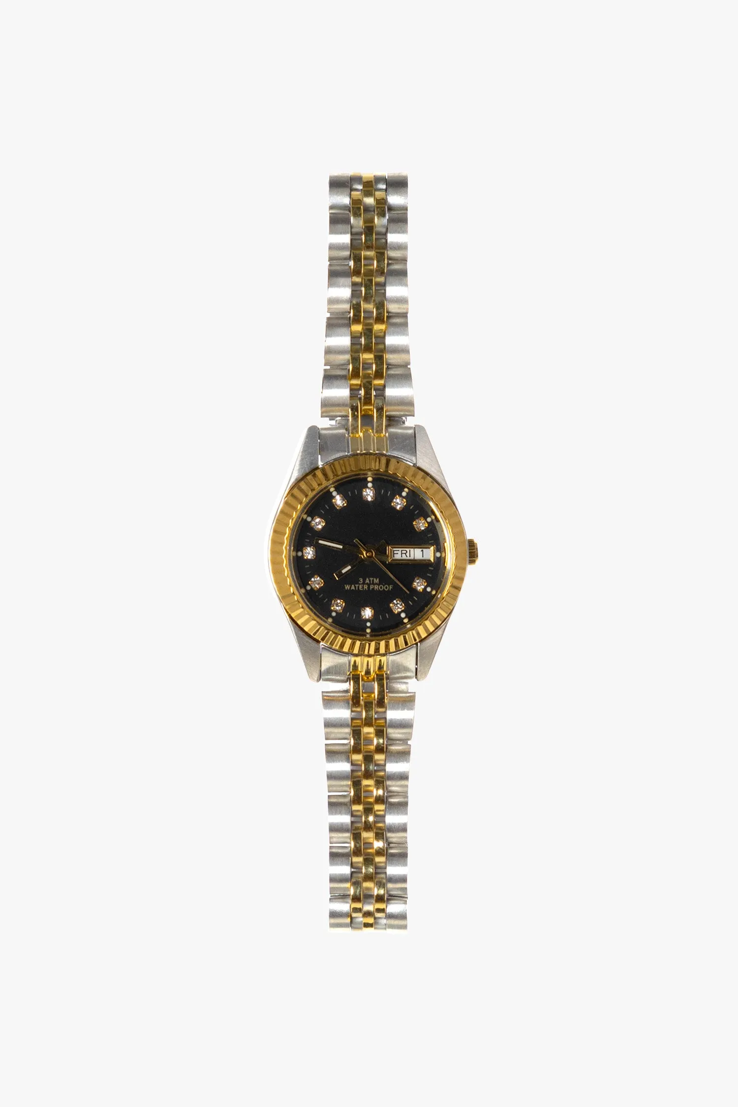 WCHRA81 - Women's Classy 2-Tone Watch sold by los angeles apparel product image thumbnail 2