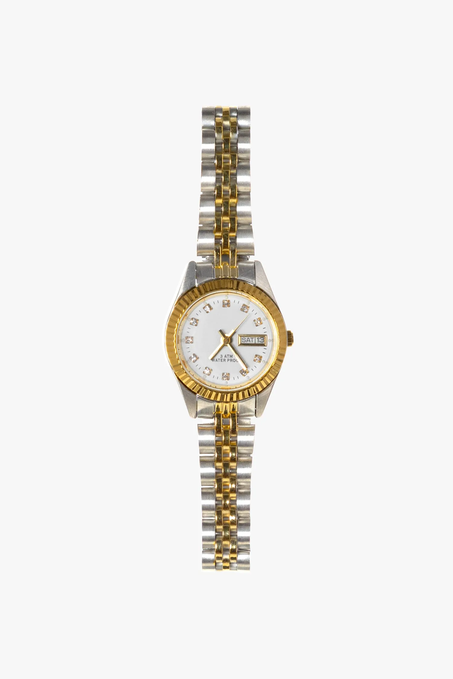 WCHRA81 - Women's Classy 2-Tone Watch sold by los angeles apparel product image thumbnail 3