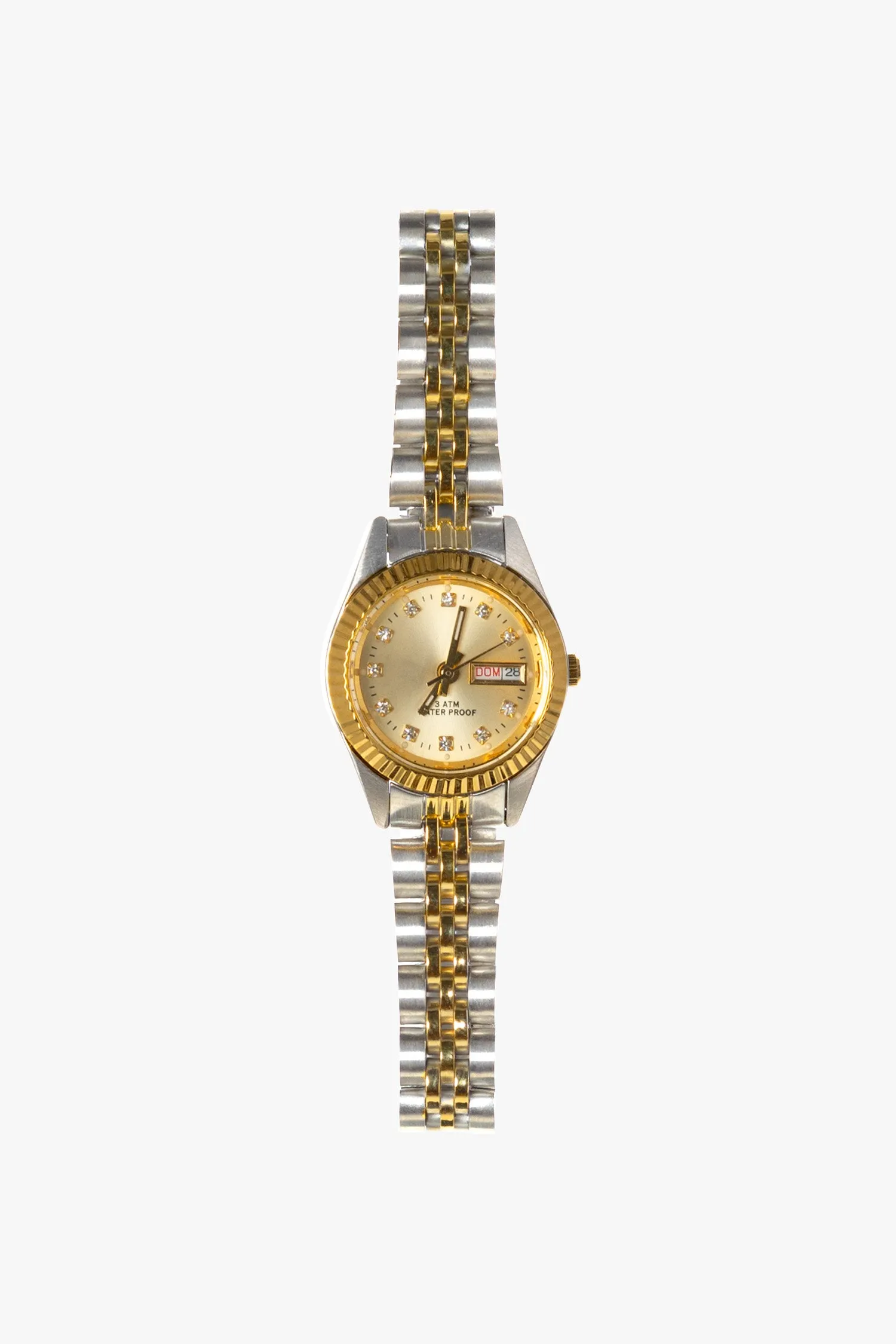 WCHRA81 - Women's Classy 2-Tone Watch sold by los angeles apparel