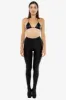 RNTSHOE01 - Nylon Tricot Heeled Leggings sold by los angeles apparel