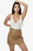 RLH3012 - Leather Mini Pencil Skirt sold by los angeles apparel