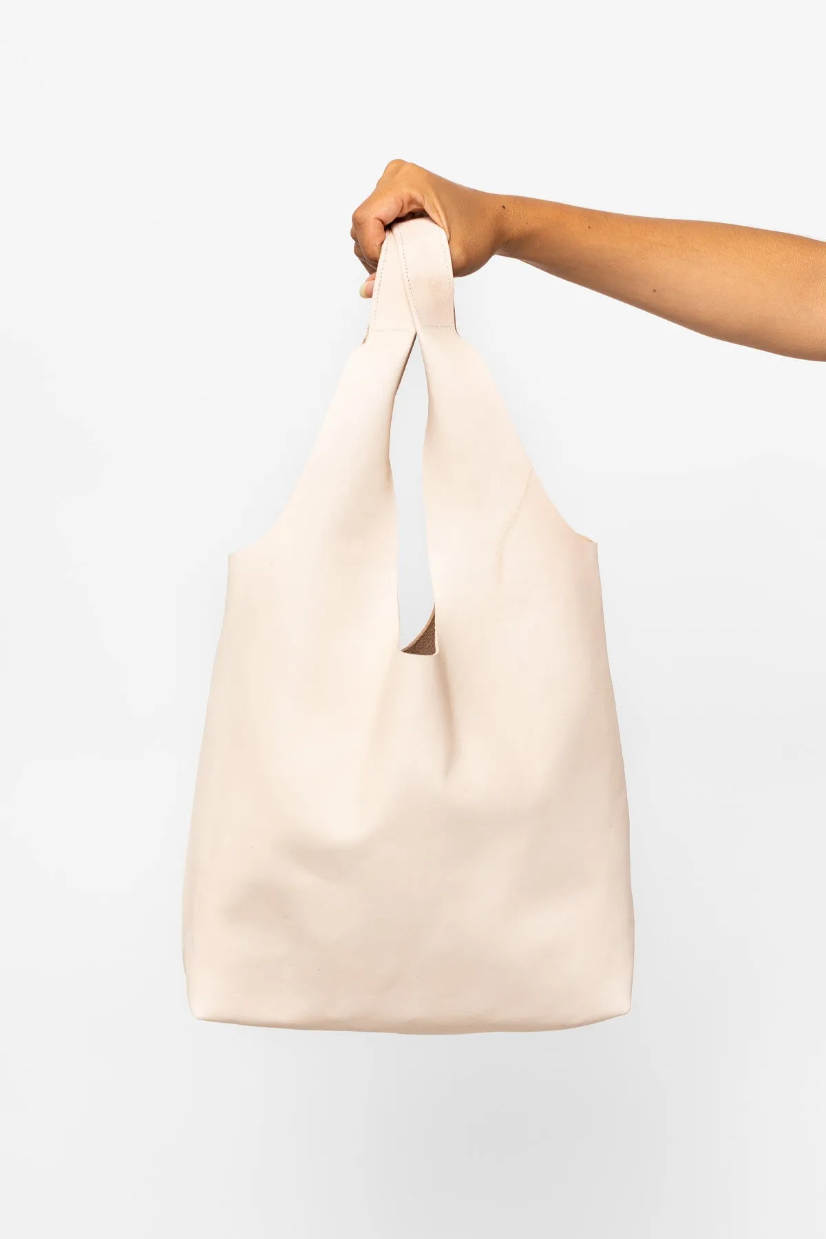 RLH3406 - Monochromatic Leather Shopping Bag sold by los angeles apparel