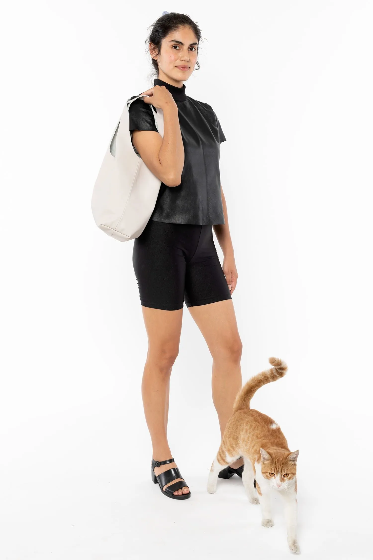 RLH3406 - Monochromatic Leather Shopping Bag sold by los angeles apparel product image thumbnail 5