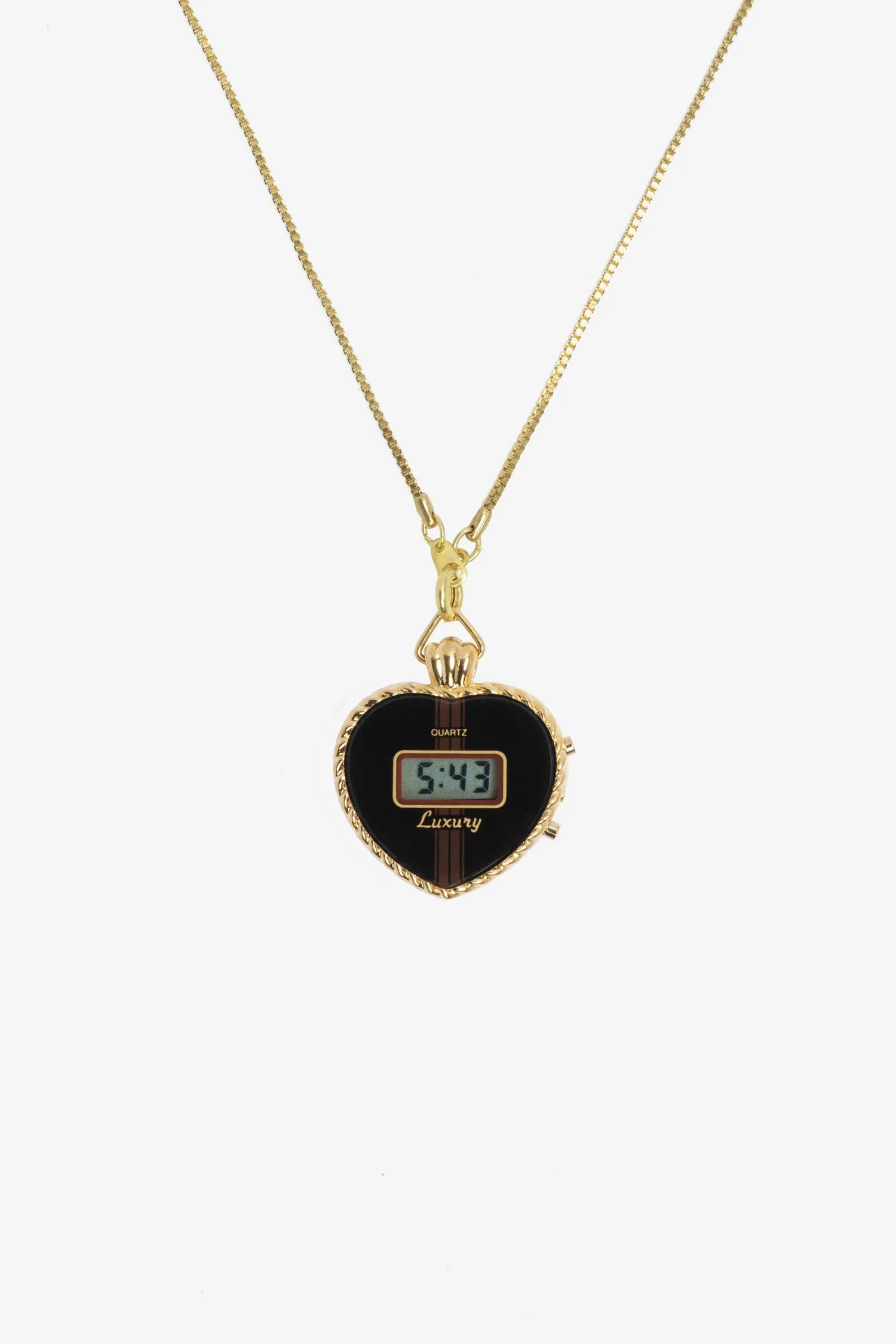 NCKWCHH - Necklace Heart Watch sold by los angeles apparel product image thumbnail 2