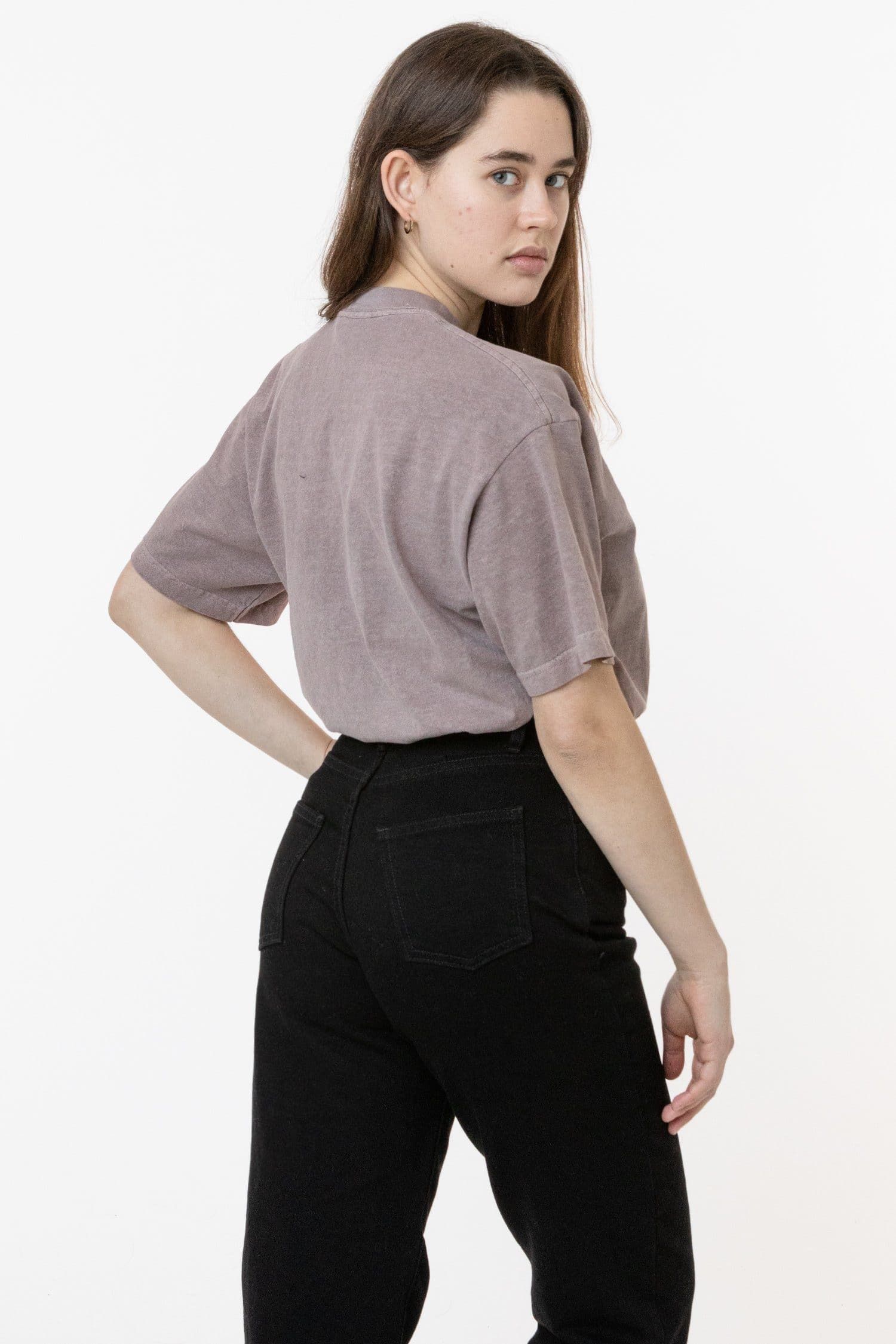 1801GD Unisex - 6.5oz Pigment Dye Crew Neck T-Shirt sold by los angeles apparel product image thumbnail 5