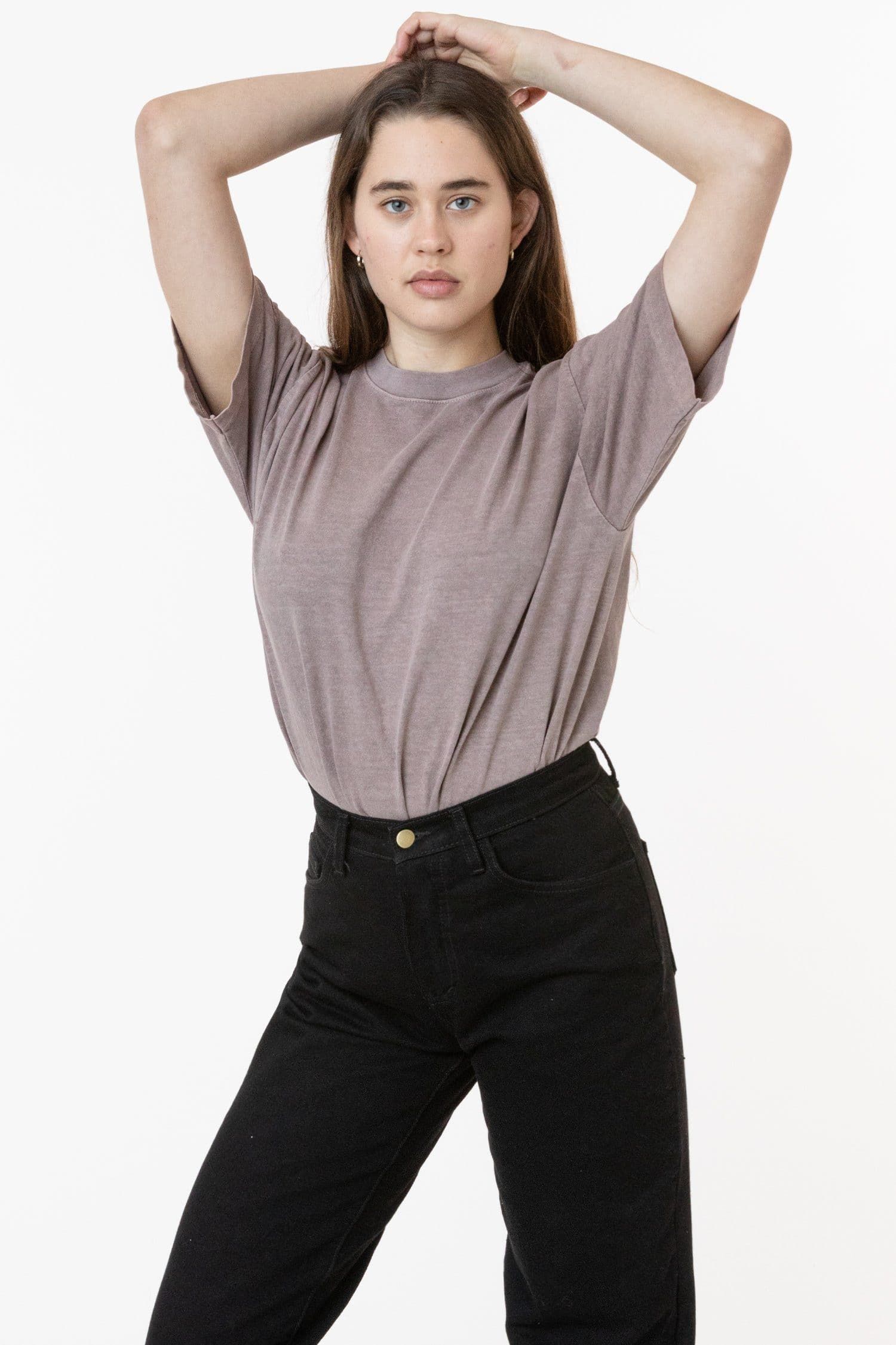 1801GD Unisex - 6.5oz Pigment Dye Crew Neck T-Shirt sold by los angeles apparel product image thumbnail 2