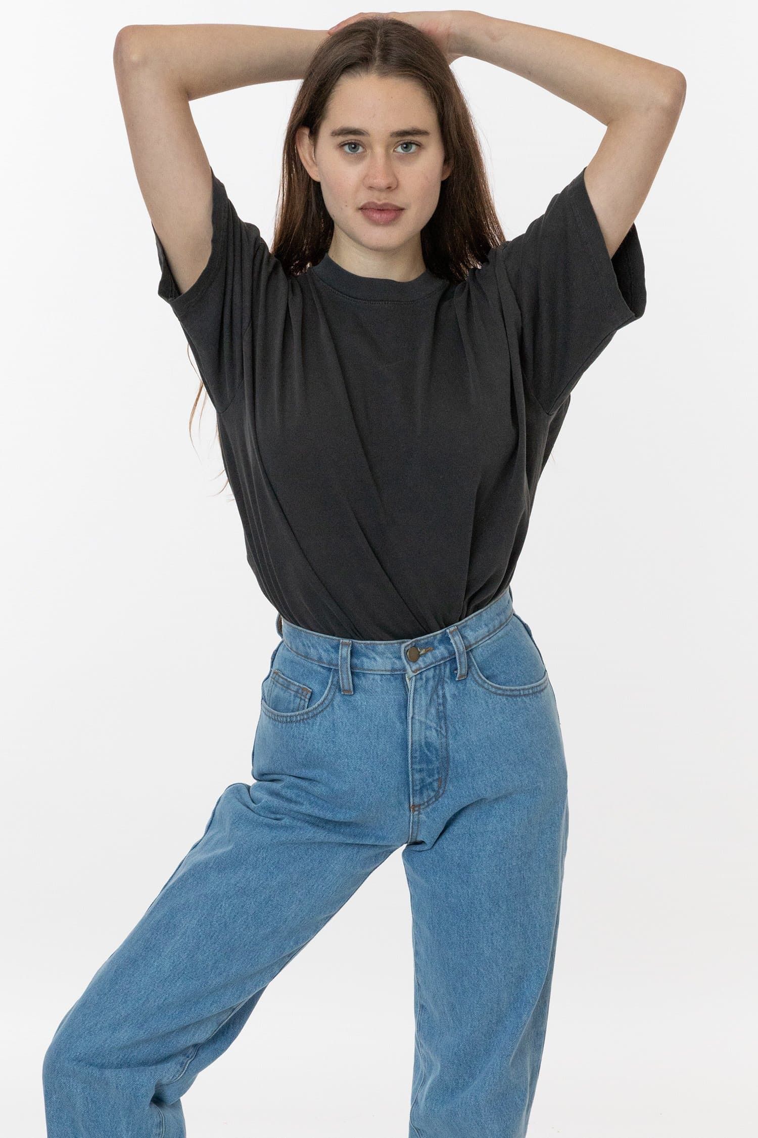 1801GD Unisex - 6.5oz Pigment Dye Crew Neck T-Shirt sold by los angeles apparel product image thumbnail 7