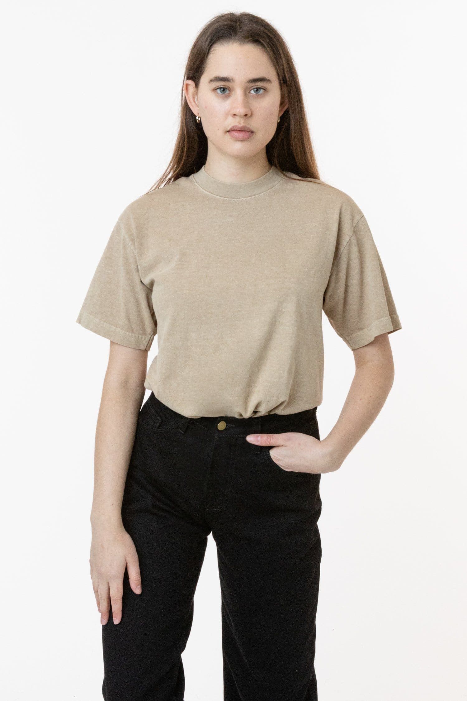 1801GD Unisex - 6.5oz Pigment Dye Crew Neck T-Shirt sold by los angeles apparel product image thumbnail 4