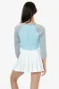 FF354 - Poly Cotton Cropped Raglan sold by los angeles apparel