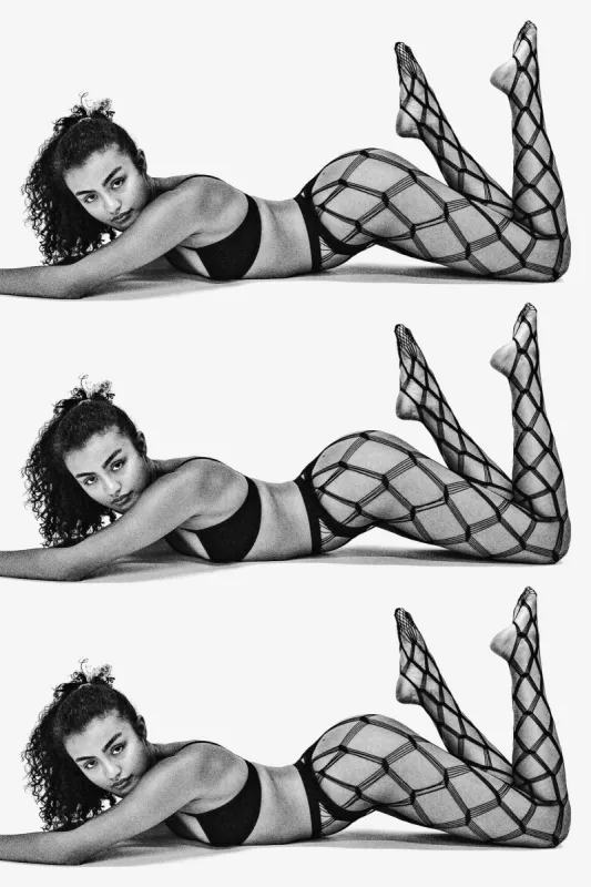 RN-PHGM - Geo Mesh Fishnet Tights sold by los angeles apparel