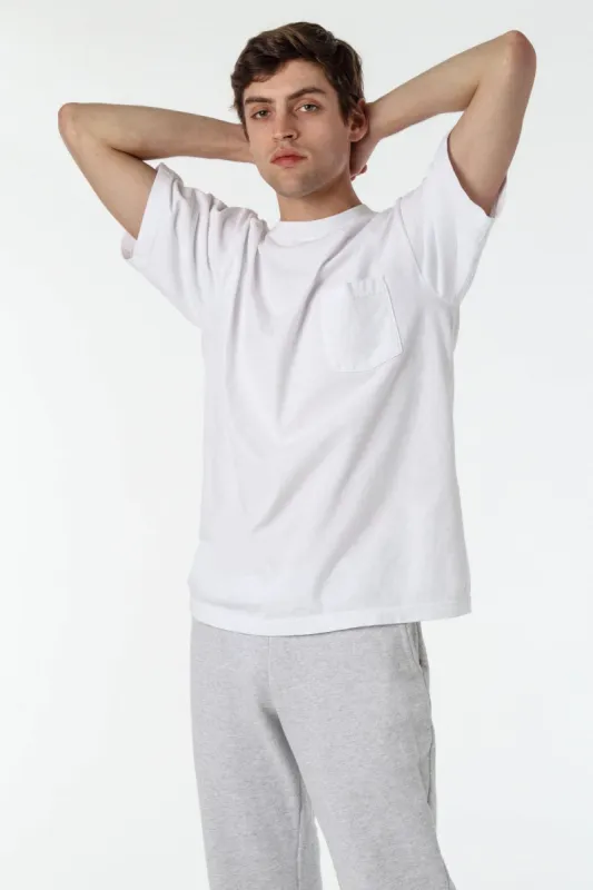 1809GD Mix - Short Sleeve Garment Dye Pocket T-Shirt sold by los angeles apparel