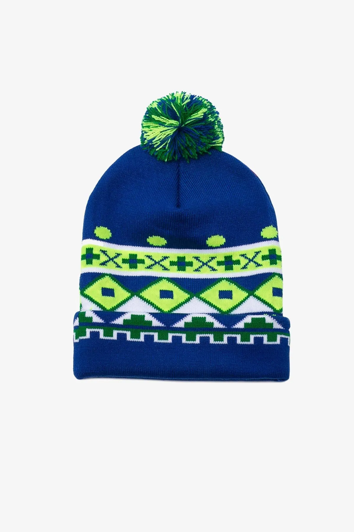 JQBEANIE02 - Fair Isle Beanie sold by los angeles apparel