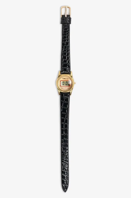 WCHRA16 - Women's Shiny Vinyl Strap Watch sold by los angeles apparel