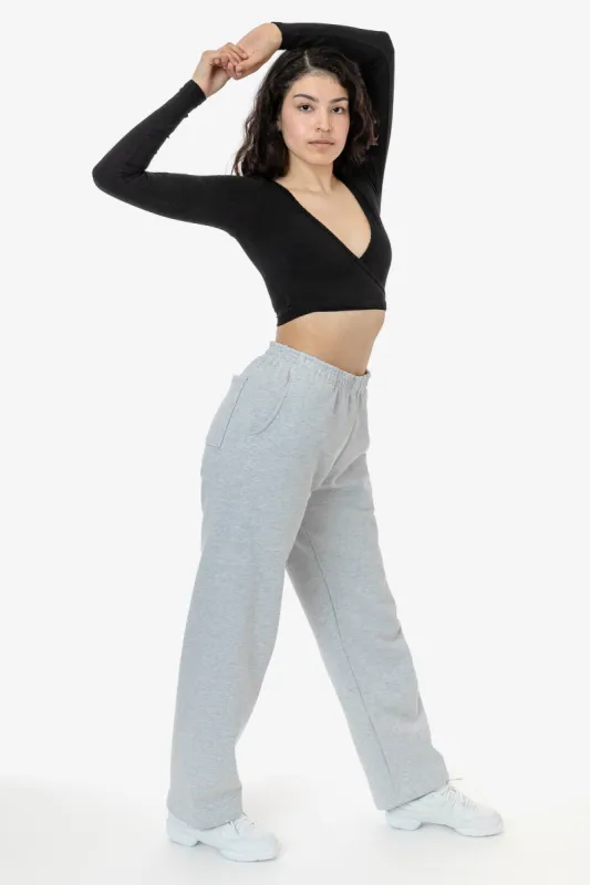 HF-05 Unisex - 14 oz. Heavy Fleece Straight Leg Sweatpant sold by los angeles apparel