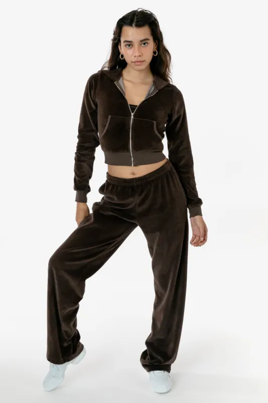 VLR315GD - Garment Dye Velour Lounge Pant sold by los angeles apparel