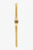 WCHRA4 - Little Gold Square Watch sold by los angeles apparel