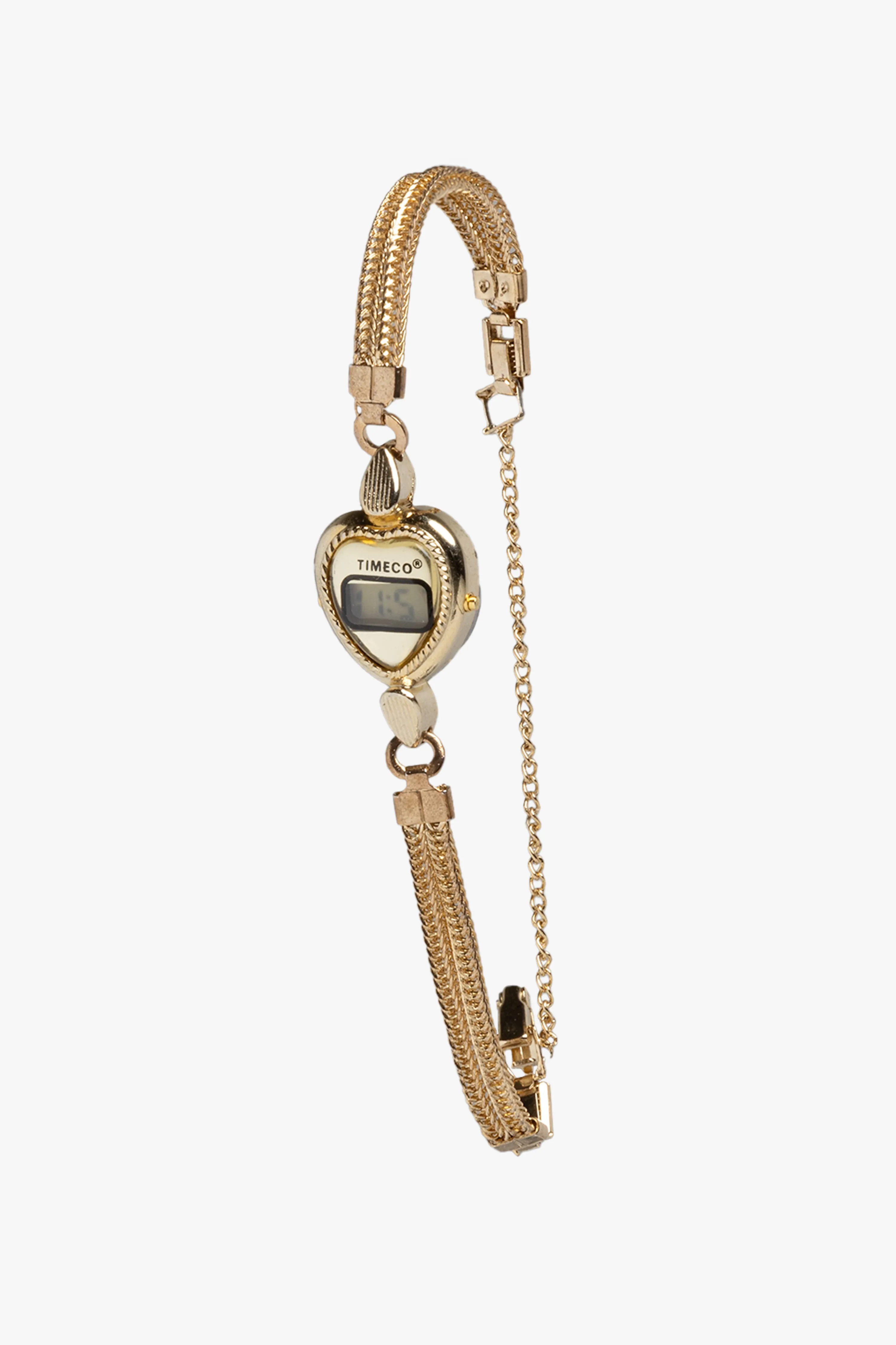 WCHRHTCHN - Heart Chain Watch sold by los angeles apparel product image thumbnail 3
