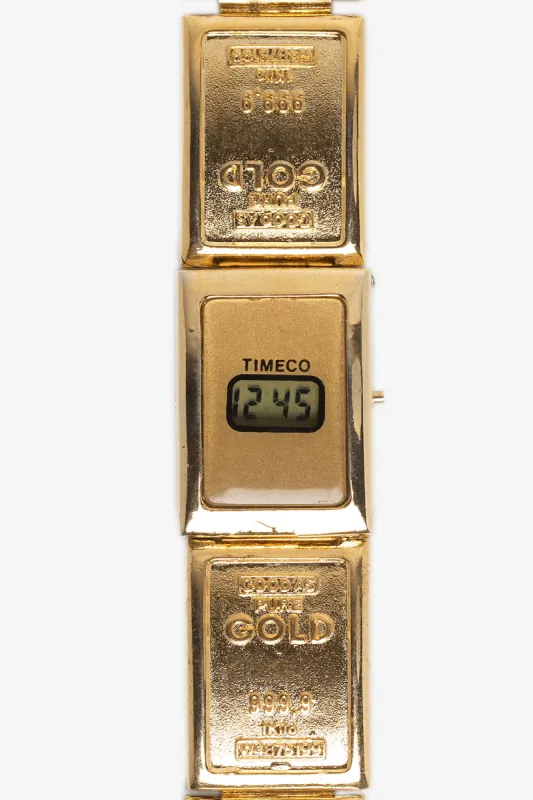 WCHRA43 - Pure Gold Bar Watch sold by los angeles apparel