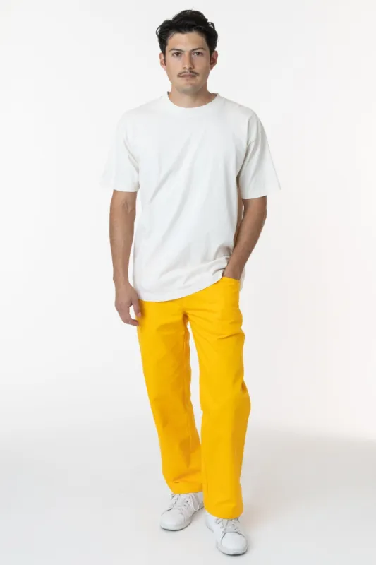 RTWL01 - Twill Work Pants Gold made by los angeles apparel